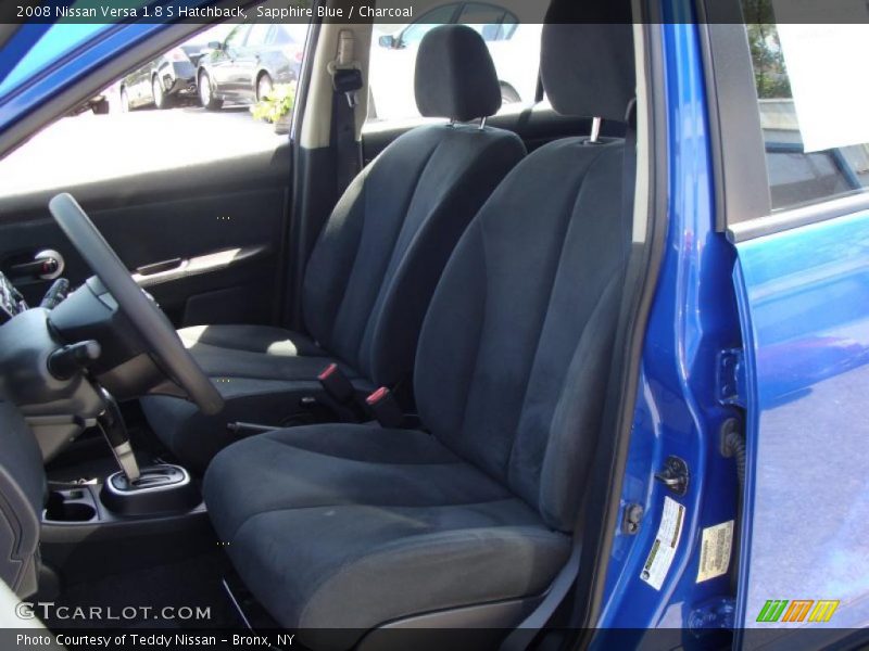 Sapphire Blue / Charcoal 2008 Nissan Versa 1.8 S Hatchback