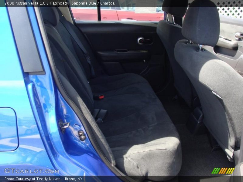 Sapphire Blue / Charcoal 2008 Nissan Versa 1.8 S Hatchback