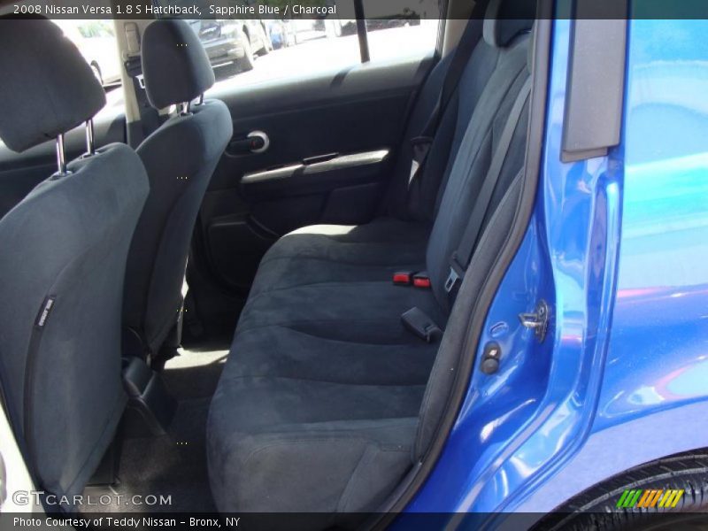 Sapphire Blue / Charcoal 2008 Nissan Versa 1.8 S Hatchback