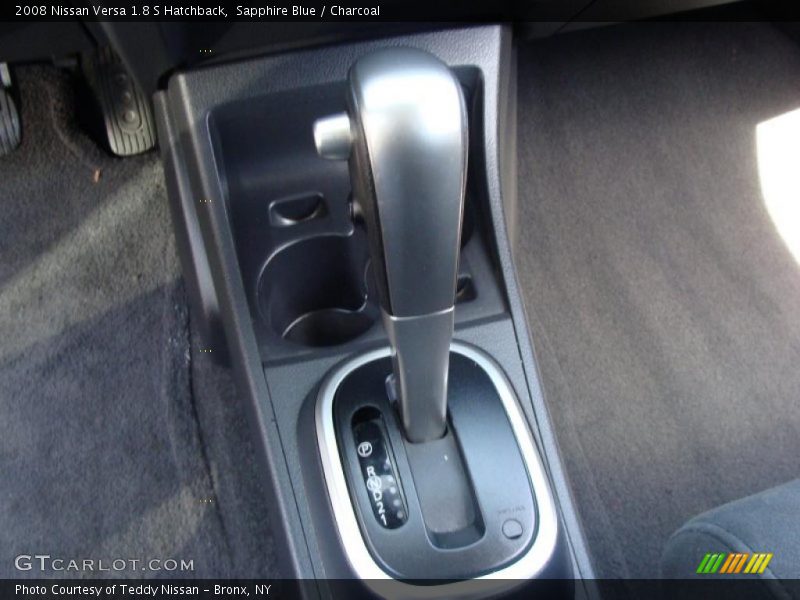 Sapphire Blue / Charcoal 2008 Nissan Versa 1.8 S Hatchback