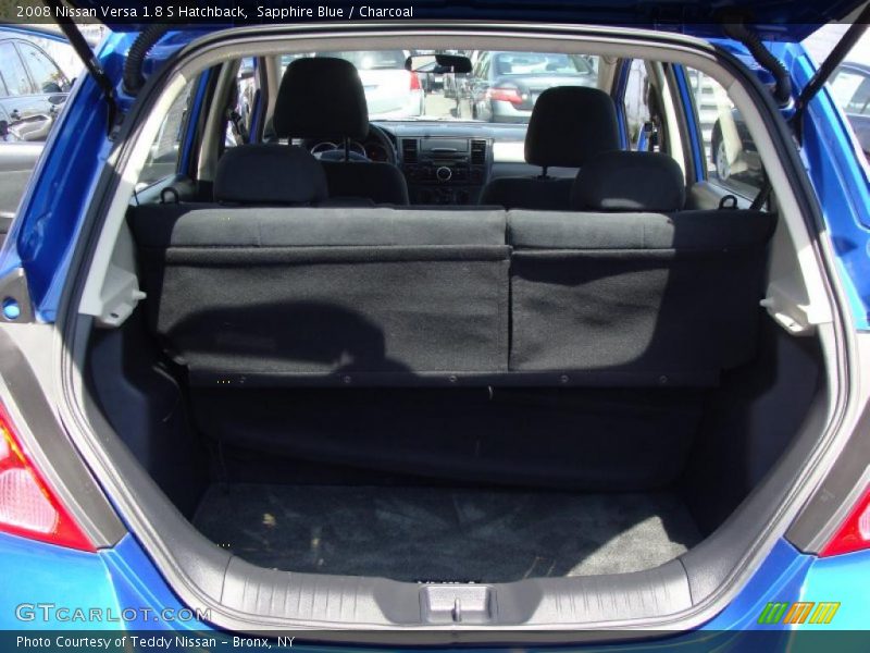 Sapphire Blue / Charcoal 2008 Nissan Versa 1.8 S Hatchback