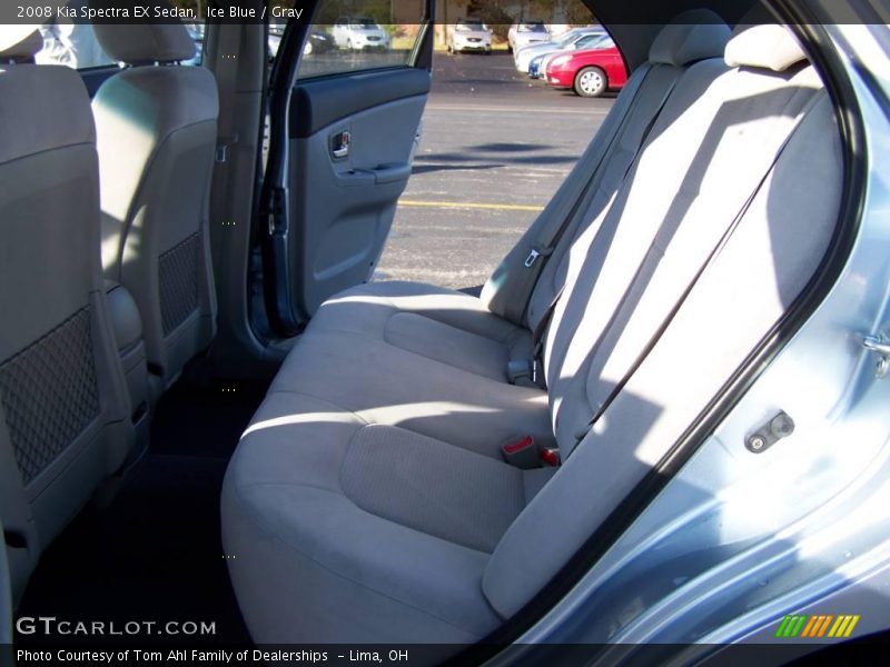 Ice Blue / Gray 2008 Kia Spectra EX Sedan