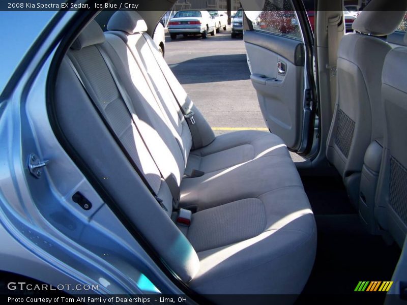 Ice Blue / Gray 2008 Kia Spectra EX Sedan