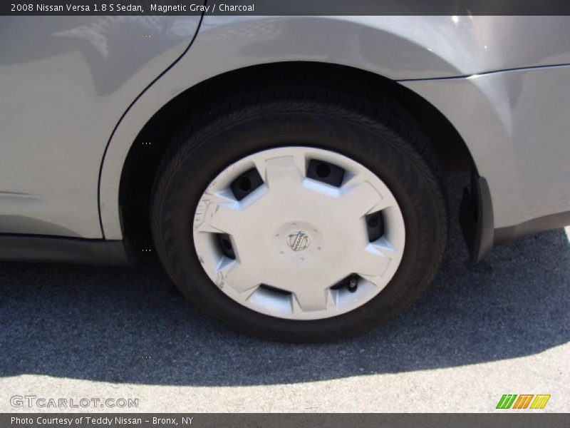 Magnetic Gray / Charcoal 2008 Nissan Versa 1.8 S Sedan