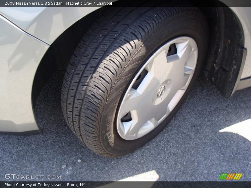 Magnetic Gray / Charcoal 2008 Nissan Versa 1.8 S Sedan