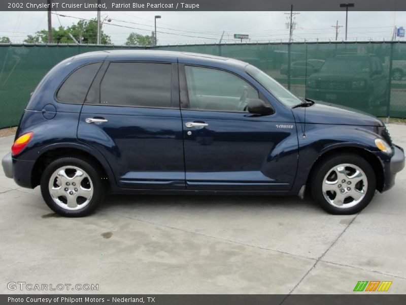 Patriot Blue Pearlcoat / Taupe 2002 Chrysler PT Cruiser Limited