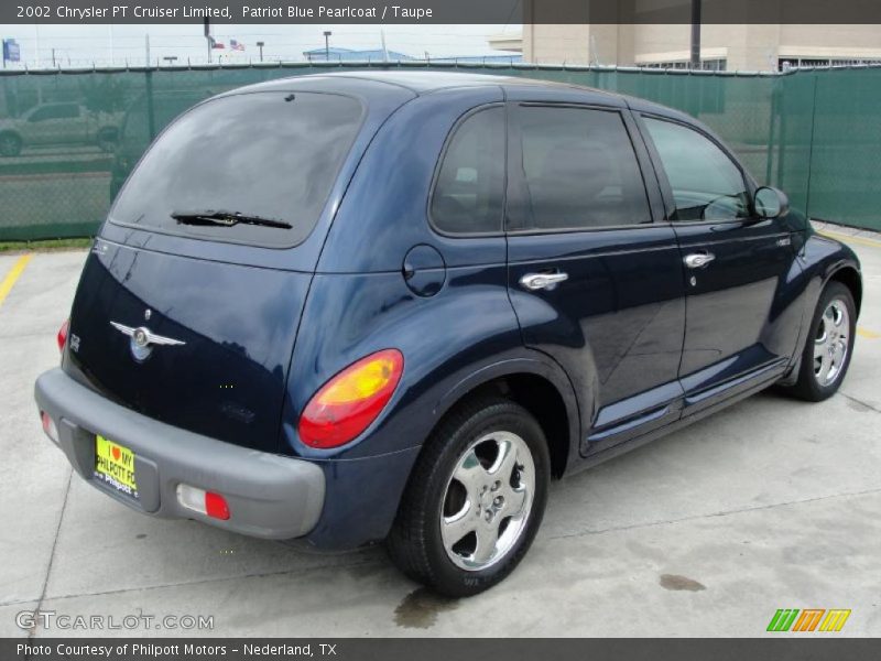 Patriot Blue Pearlcoat / Taupe 2002 Chrysler PT Cruiser Limited