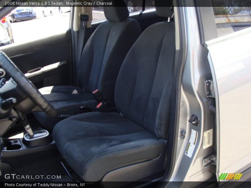 Magnetic Gray / Charcoal 2008 Nissan Versa 1.8 S Sedan