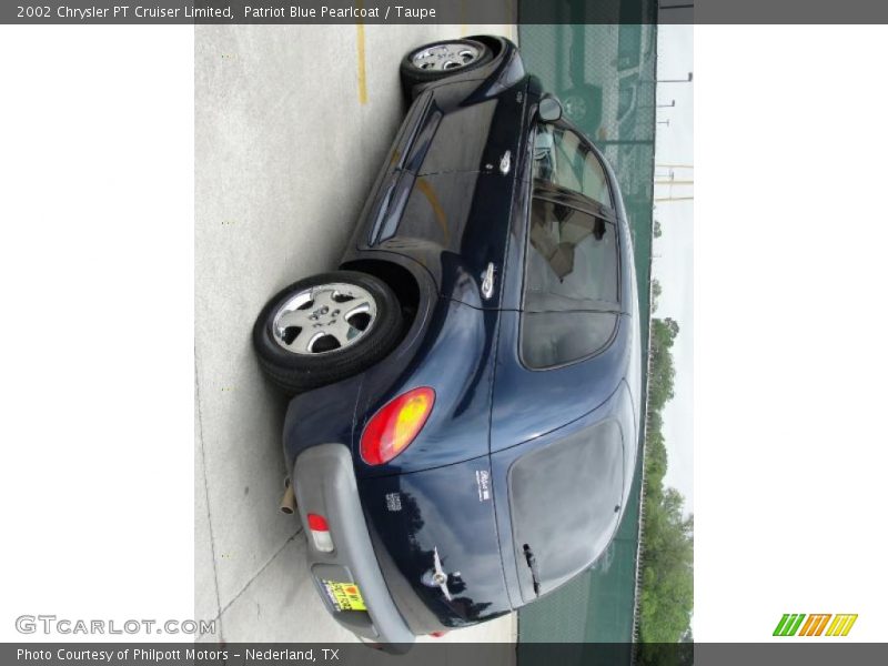 Patriot Blue Pearlcoat / Taupe 2002 Chrysler PT Cruiser Limited