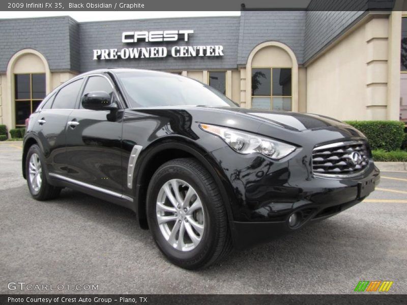 Black Obsidian / Graphite 2009 Infiniti FX 35