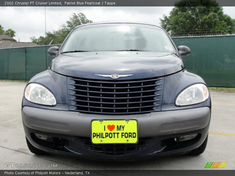 Patriot Blue Pearlcoat / Taupe 2002 Chrysler PT Cruiser Limited