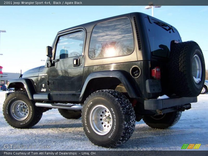 Black / Agate Black 2001 Jeep Wrangler Sport 4x4