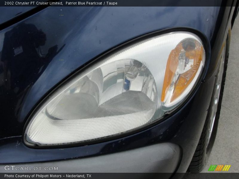 Patriot Blue Pearlcoat / Taupe 2002 Chrysler PT Cruiser Limited