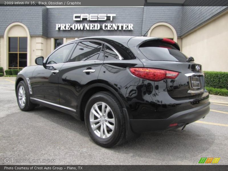 Black Obsidian / Graphite 2009 Infiniti FX 35