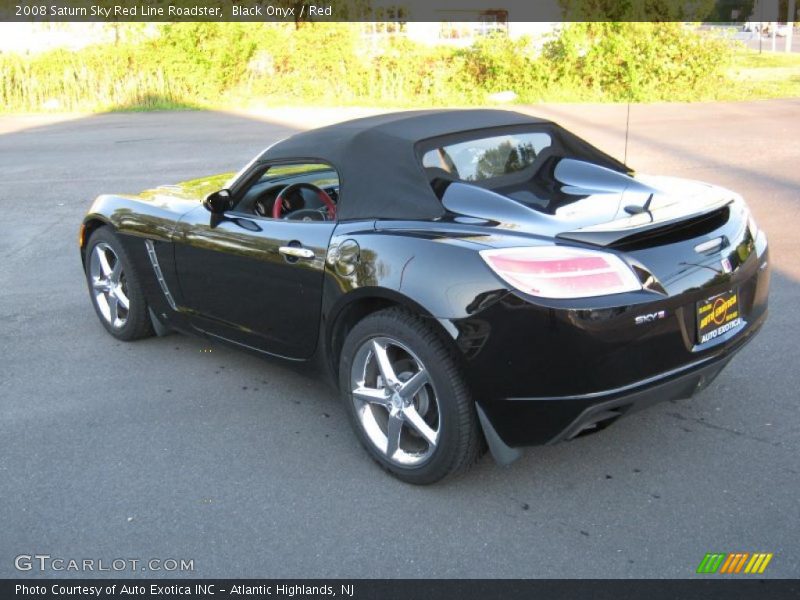 Black Onyx / Red 2008 Saturn Sky Red Line Roadster