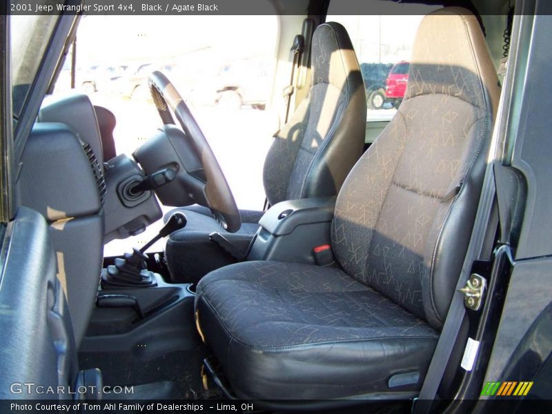 Black / Agate Black 2001 Jeep Wrangler Sport 4x4