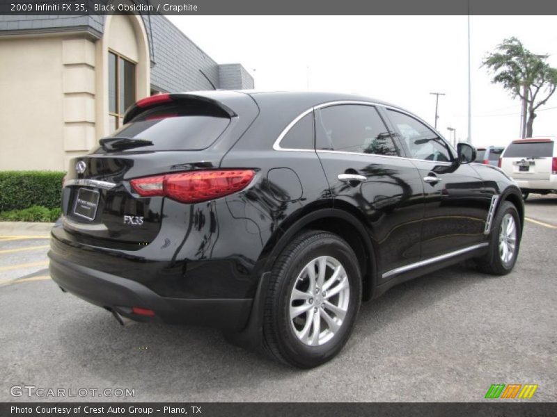 Black Obsidian / Graphite 2009 Infiniti FX 35