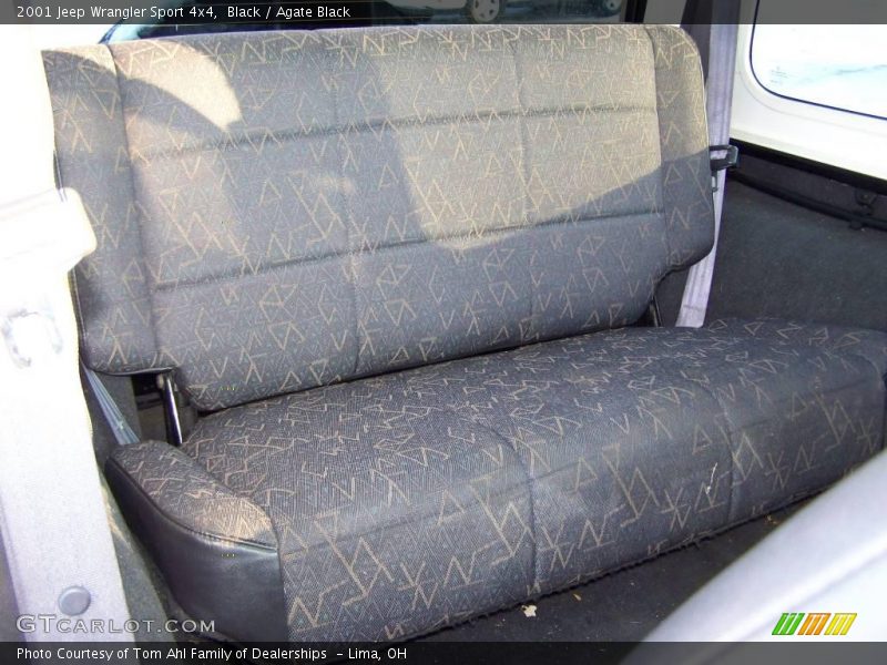 Black / Agate Black 2001 Jeep Wrangler Sport 4x4
