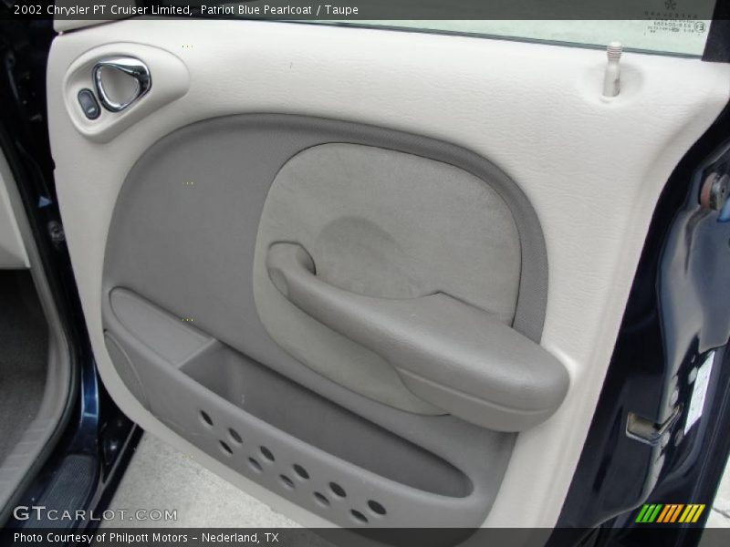 Patriot Blue Pearlcoat / Taupe 2002 Chrysler PT Cruiser Limited