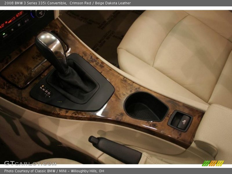 Crimson Red / Beige Dakota Leather 2008 BMW 3 Series 335i Convertible