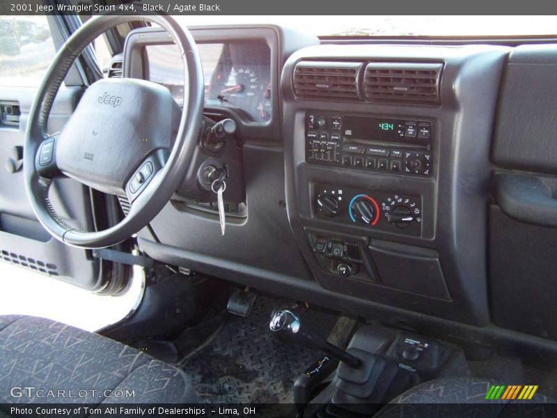 Black / Agate Black 2001 Jeep Wrangler Sport 4x4
