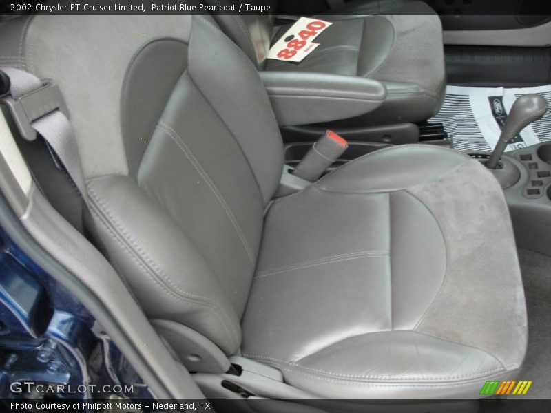Patriot Blue Pearlcoat / Taupe 2002 Chrysler PT Cruiser Limited