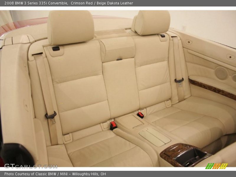Crimson Red / Beige Dakota Leather 2008 BMW 3 Series 335i Convertible