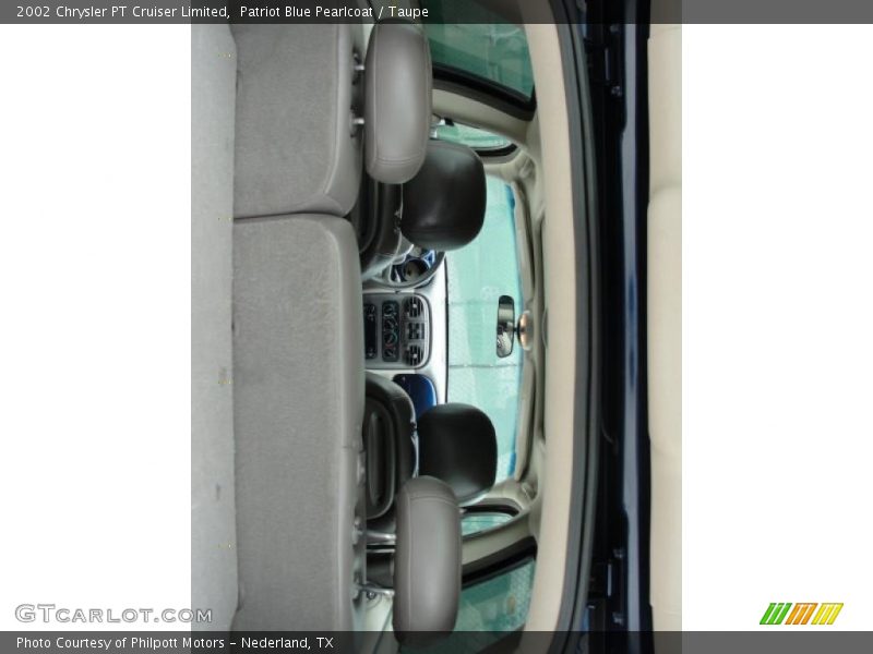Patriot Blue Pearlcoat / Taupe 2002 Chrysler PT Cruiser Limited