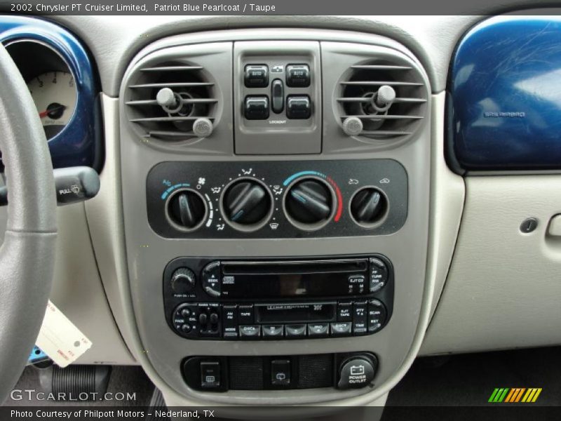 Patriot Blue Pearlcoat / Taupe 2002 Chrysler PT Cruiser Limited