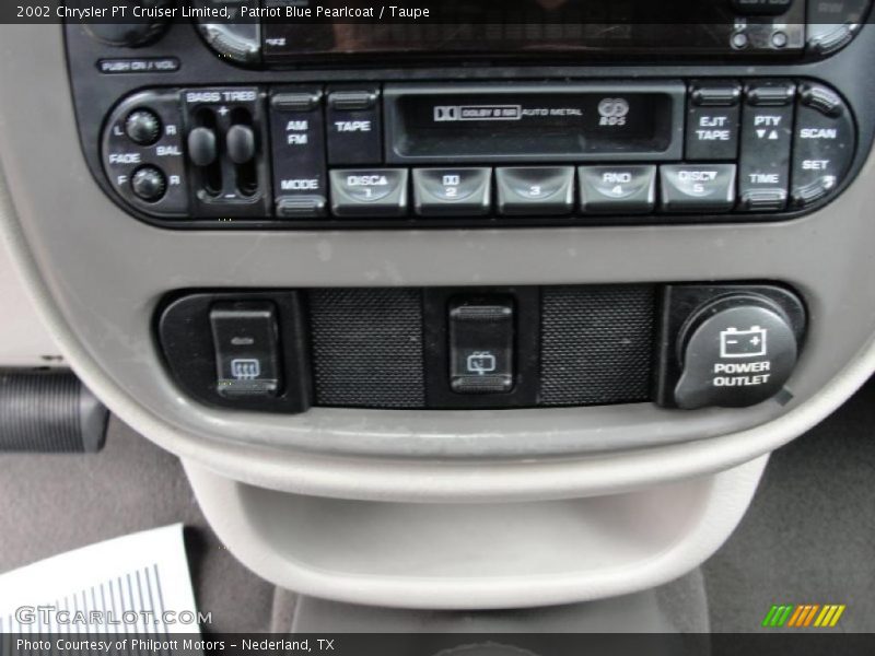 Patriot Blue Pearlcoat / Taupe 2002 Chrysler PT Cruiser Limited