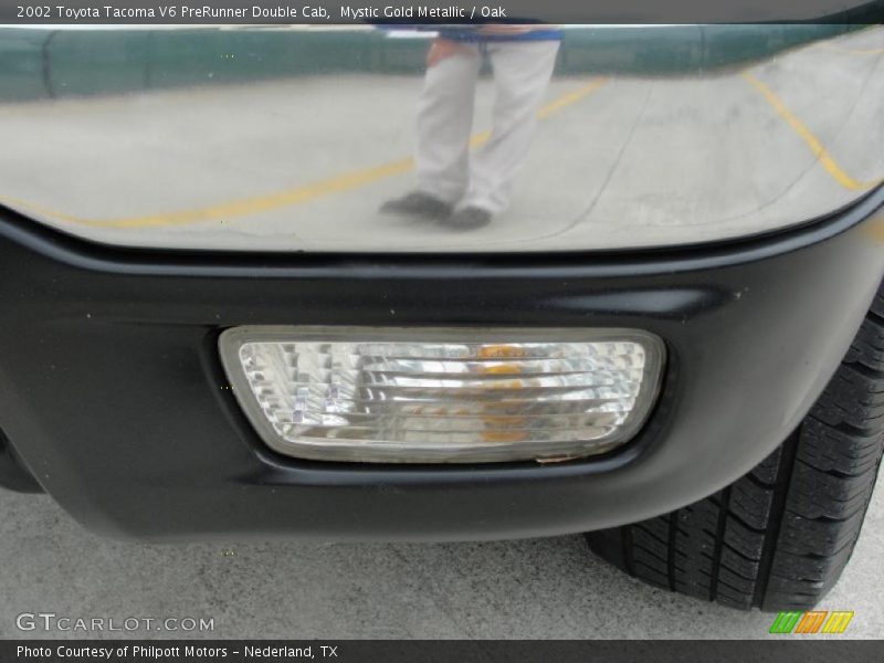 Mystic Gold Metallic / Oak 2002 Toyota Tacoma V6 PreRunner Double Cab