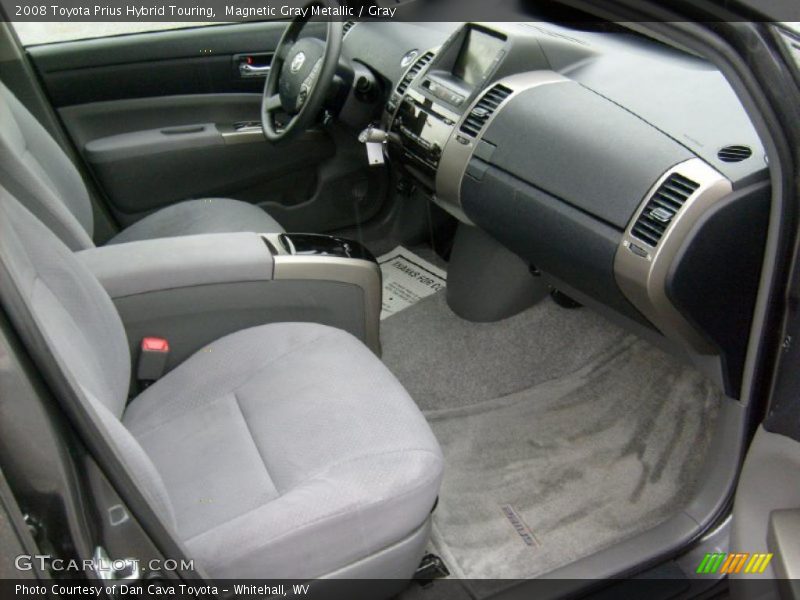 Magnetic Gray Metallic / Gray 2008 Toyota Prius Hybrid Touring