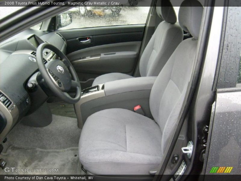 Magnetic Gray Metallic / Gray 2008 Toyota Prius Hybrid Touring