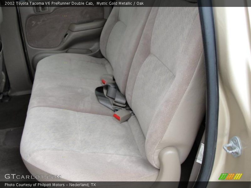 Mystic Gold Metallic / Oak 2002 Toyota Tacoma V6 PreRunner Double Cab