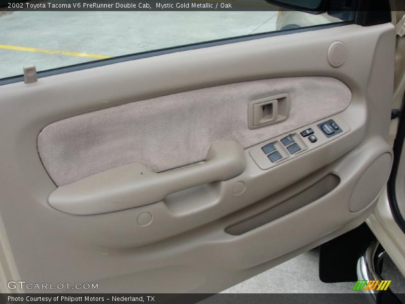 Mystic Gold Metallic / Oak 2002 Toyota Tacoma V6 PreRunner Double Cab