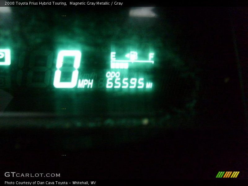 Magnetic Gray Metallic / Gray 2008 Toyota Prius Hybrid Touring