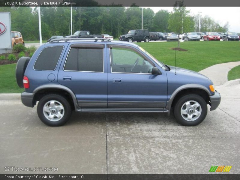 Slate Blue / Gray 2002 Kia Sportage