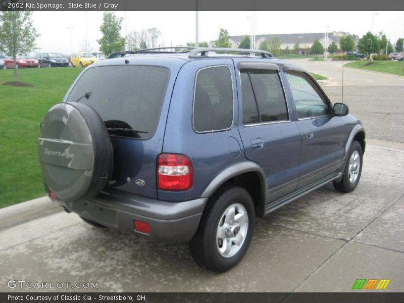 Slate Blue / Gray 2002 Kia Sportage