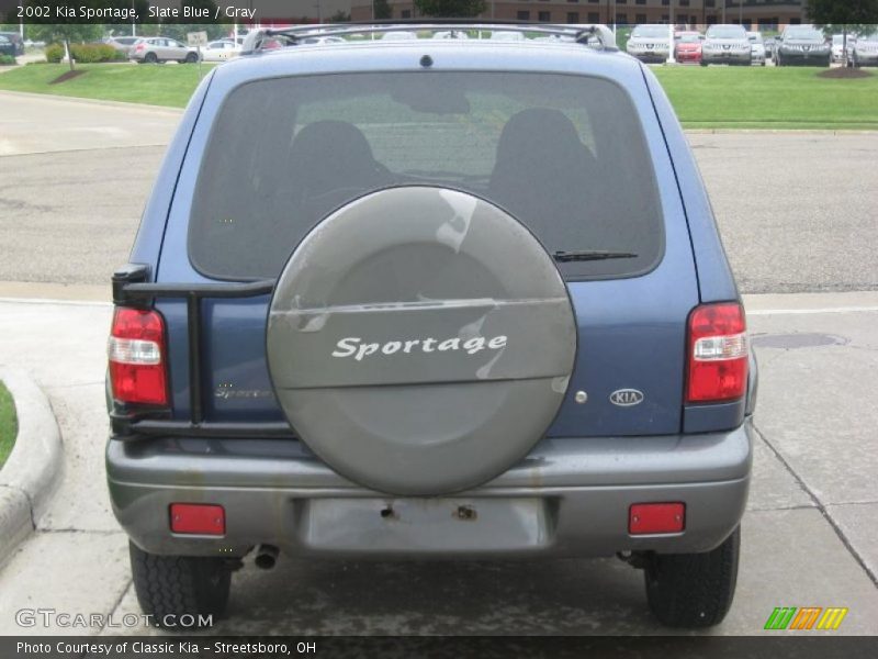 Slate Blue / Gray 2002 Kia Sportage