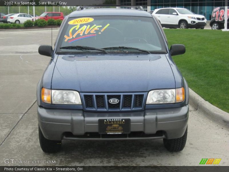 Slate Blue / Gray 2002 Kia Sportage