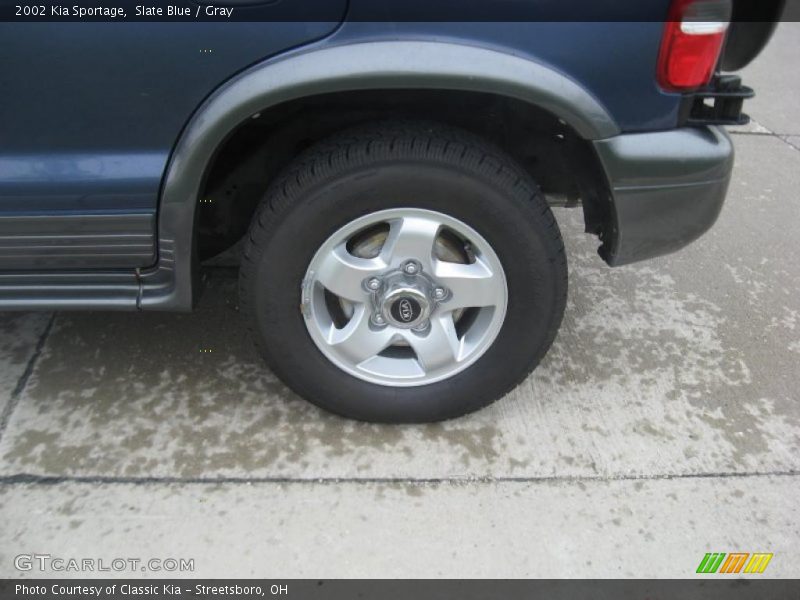 Slate Blue / Gray 2002 Kia Sportage