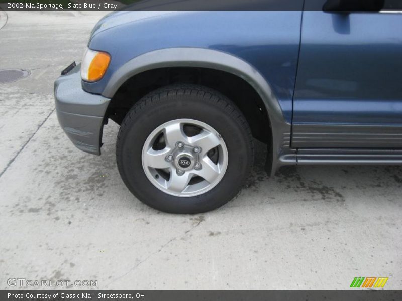 Slate Blue / Gray 2002 Kia Sportage