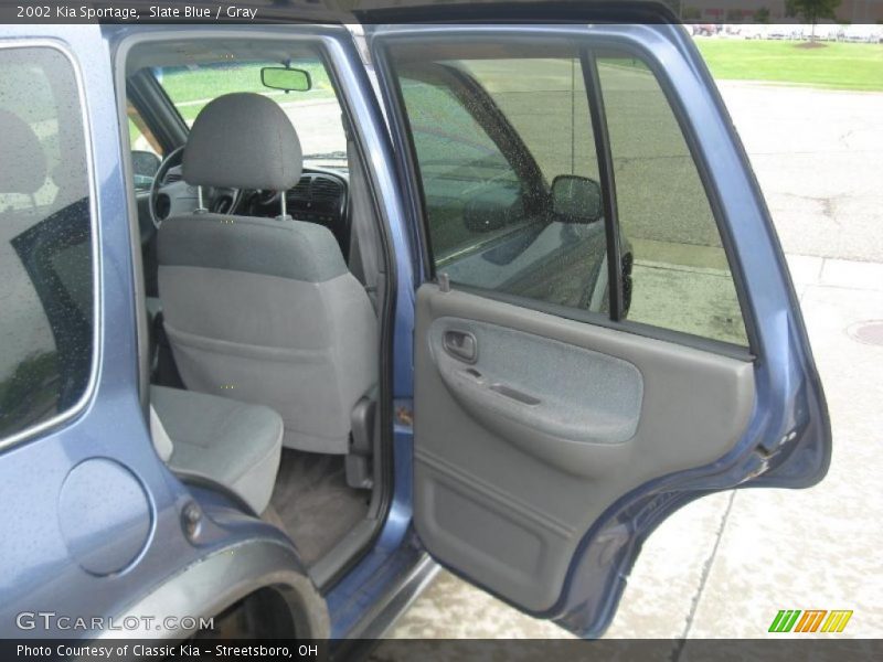 Slate Blue / Gray 2002 Kia Sportage