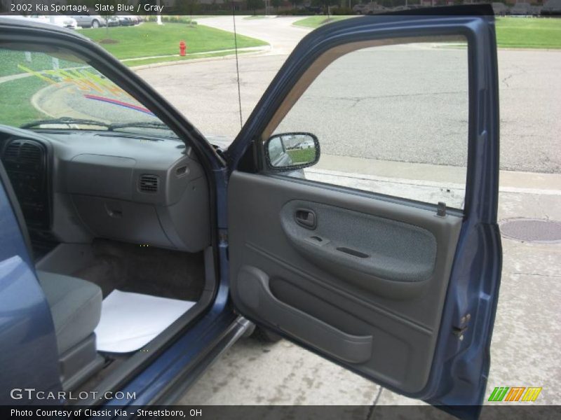 Slate Blue / Gray 2002 Kia Sportage