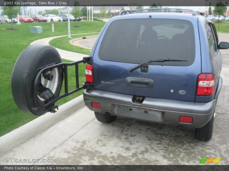 Slate Blue / Gray 2002 Kia Sportage