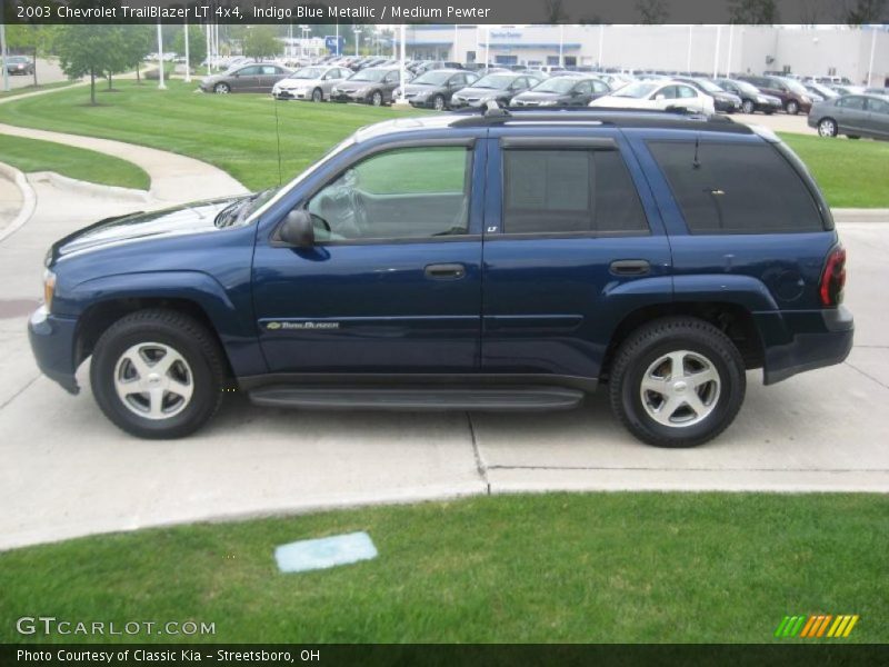 Indigo Blue Metallic / Medium Pewter 2003 Chevrolet TrailBlazer LT 4x4
