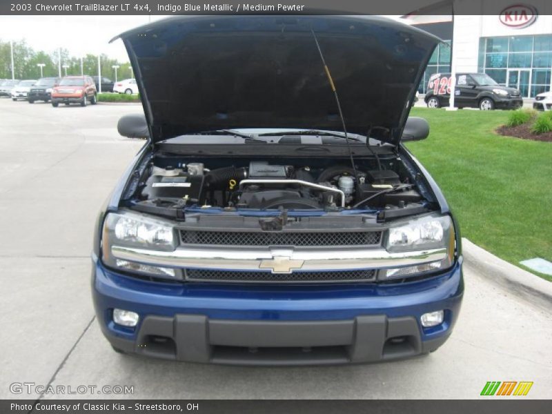 Indigo Blue Metallic / Medium Pewter 2003 Chevrolet TrailBlazer LT 4x4