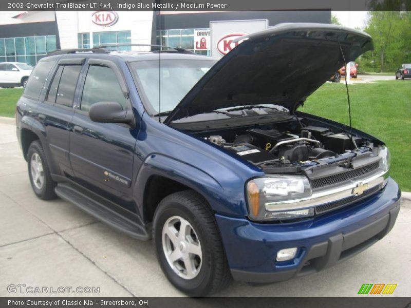 Indigo Blue Metallic / Medium Pewter 2003 Chevrolet TrailBlazer LT 4x4