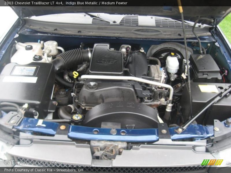 Indigo Blue Metallic / Medium Pewter 2003 Chevrolet TrailBlazer LT 4x4
