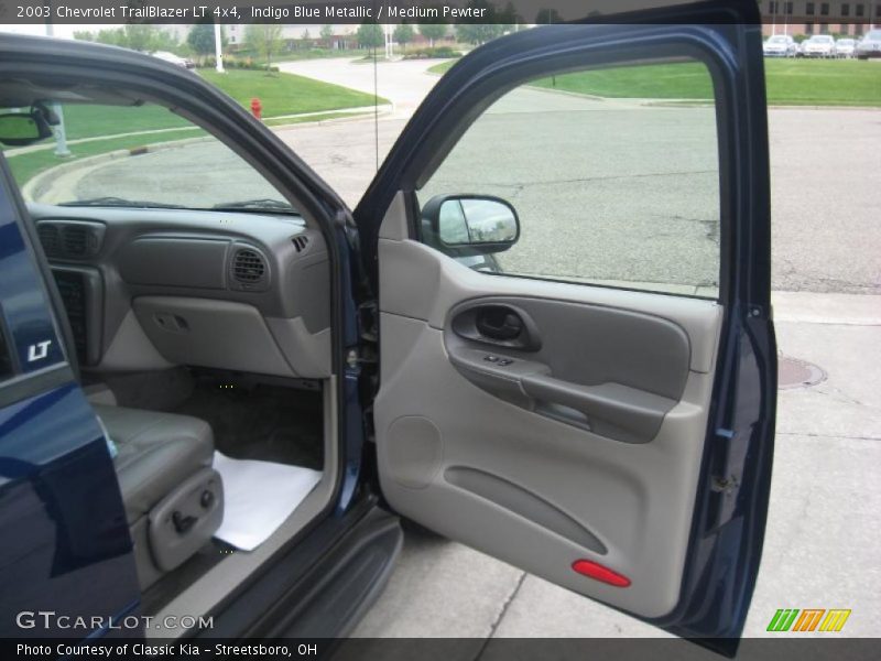 Indigo Blue Metallic / Medium Pewter 2003 Chevrolet TrailBlazer LT 4x4